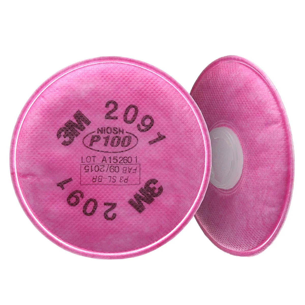 Filtro 3M 2091 P100 para Partículas, Polvos, Neblinas, Humos y Radionucleido