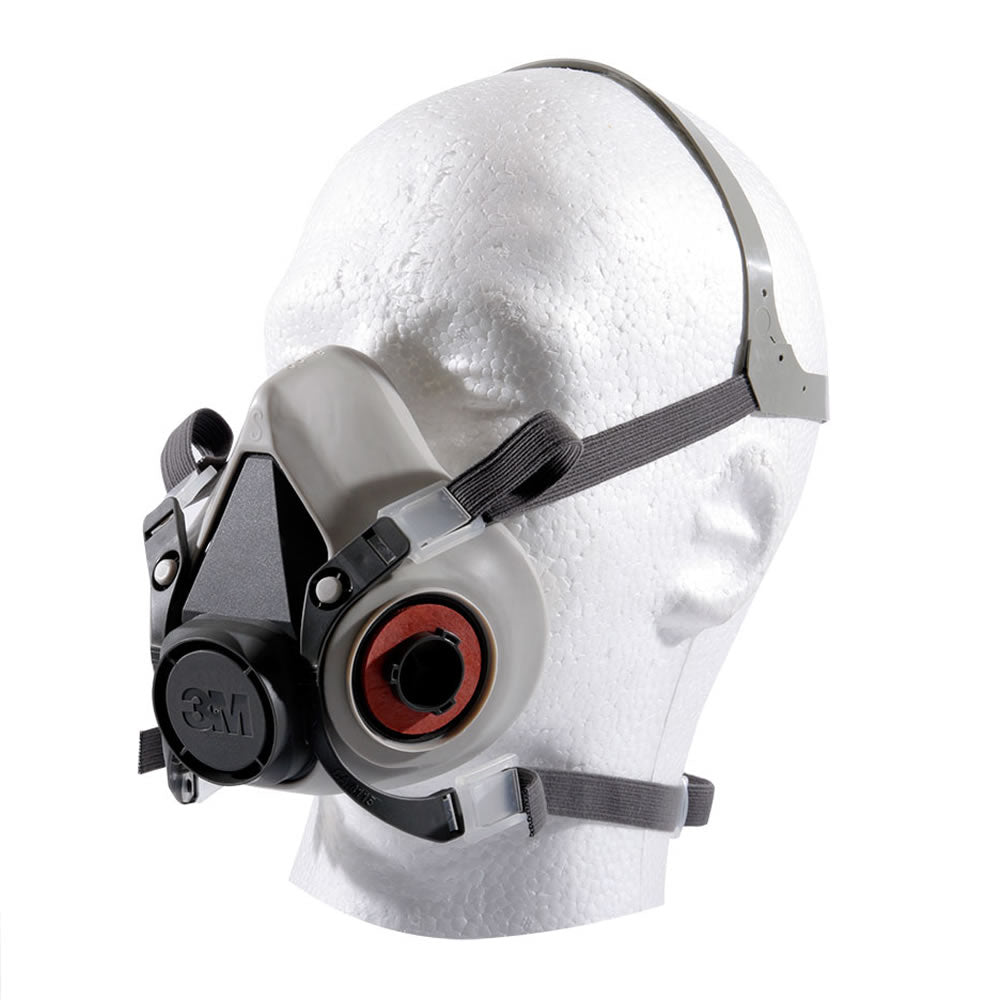 Respirador Medio Rostro 3M 6200 - Talla M