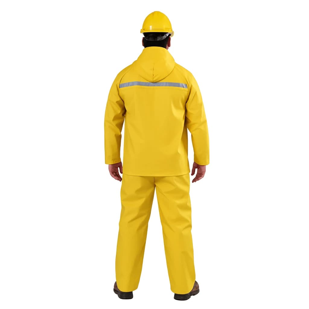 TRAJE IMPERMEABLE AMARILLO TIPO NORDIC IRON-X
