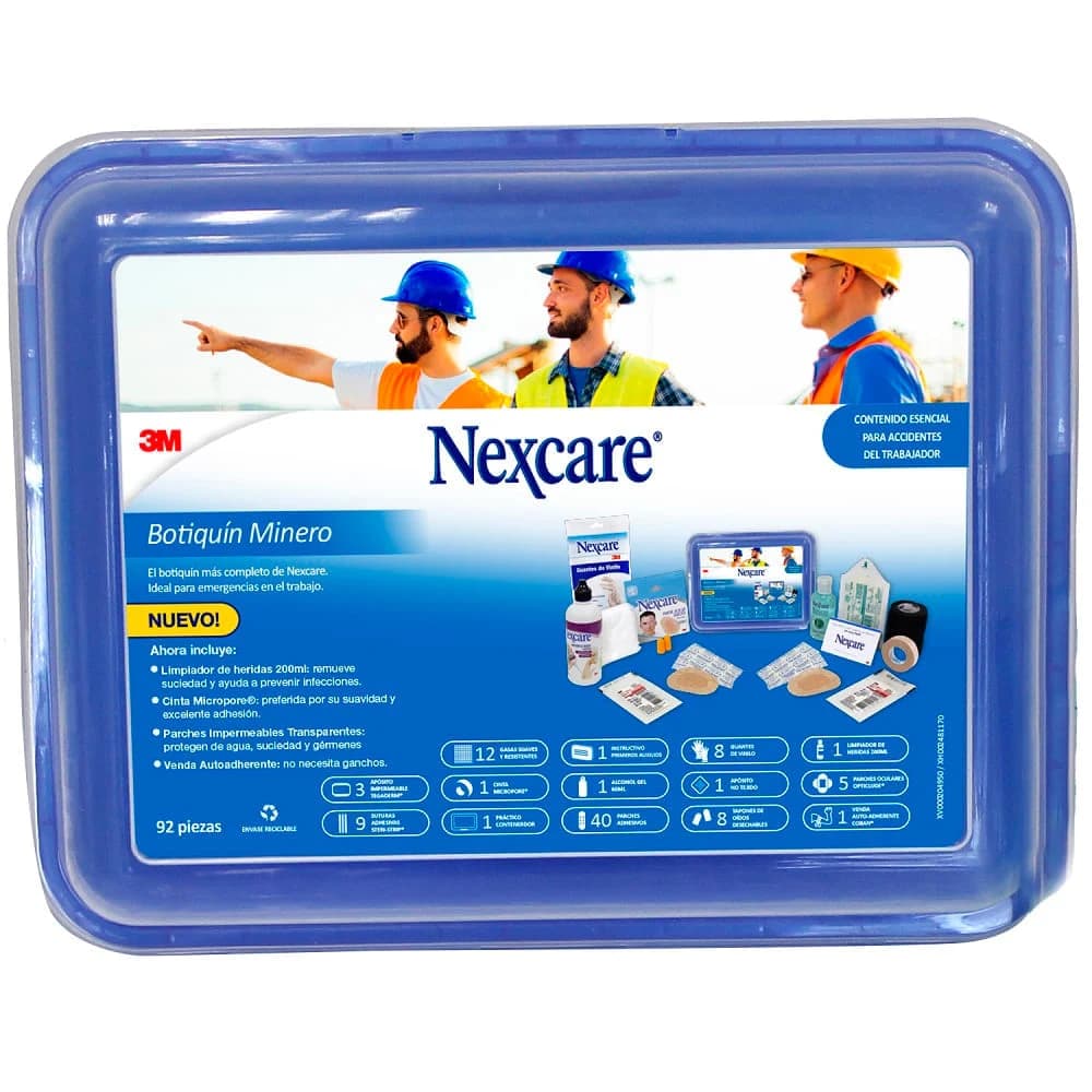 BOTIQUÍN NEXCARE MINERO 3M