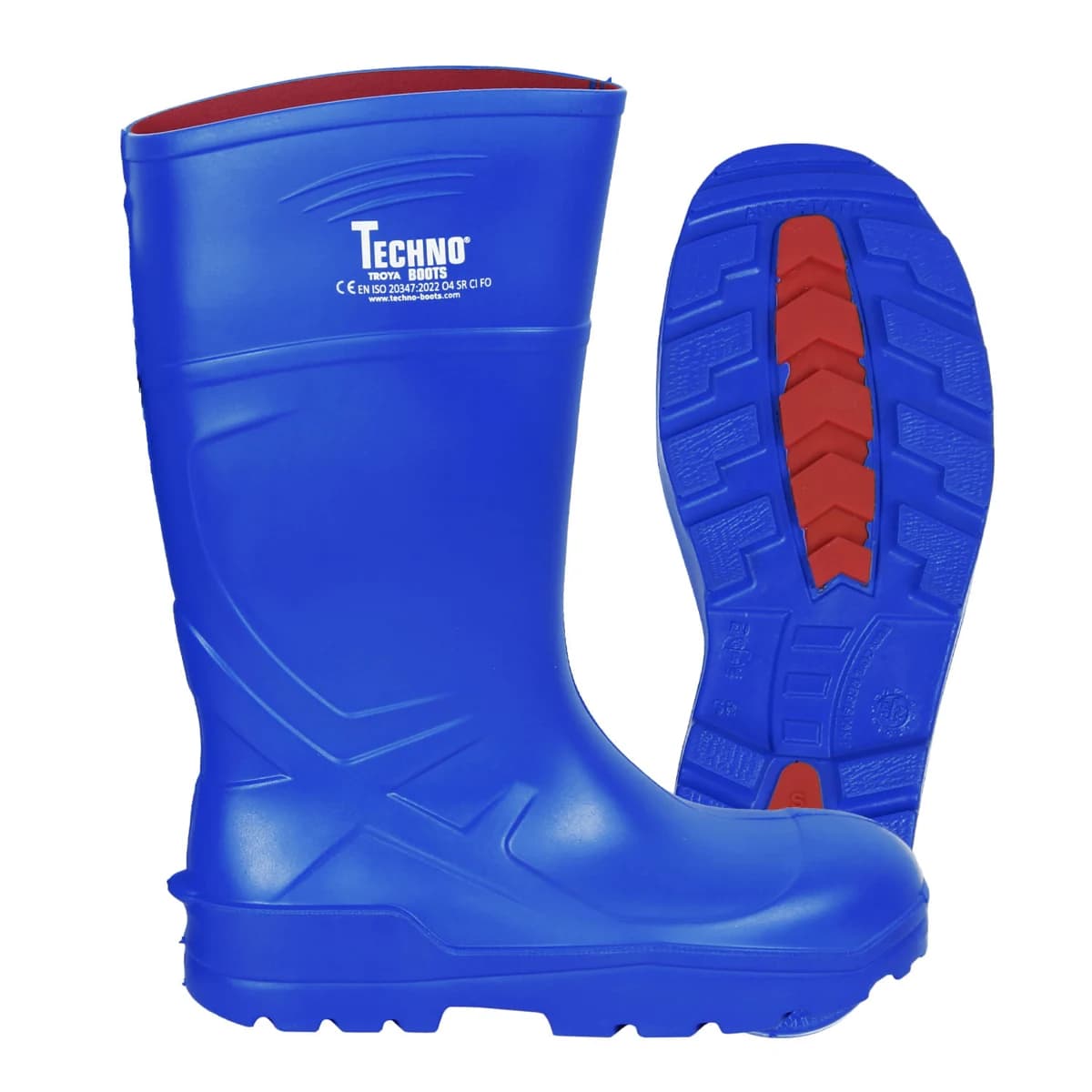 BOTA IMPERMEABLE TECHNO TROYA ULTRAGRIP – Azul