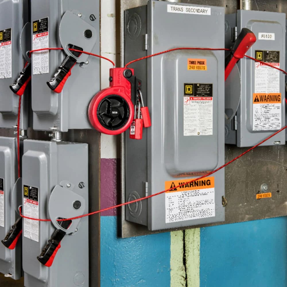 DISPOSITIVO DE BLOQUEO DE CABLE RETRÁCTIL – S856