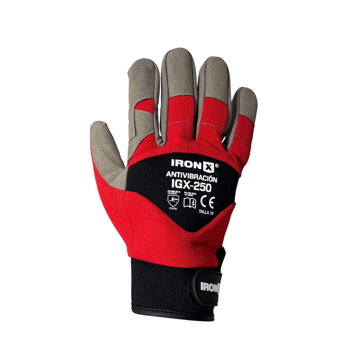 GUANTE ANTIVIBRACIÓN IRON-X IGX-250