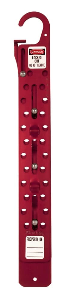 PINZA DE ALUMINIO ANODIZADO PARA 24 CANDADOS