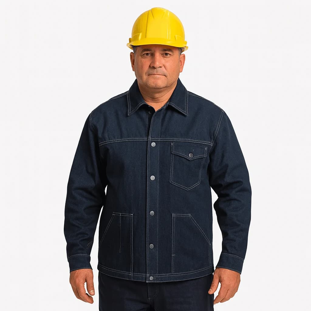 CHAQUETA DE MEZCLILLA
