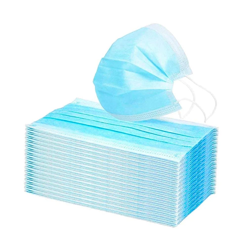 MASCARILLA DESECHABLE 3 PLIEGUES RECTA