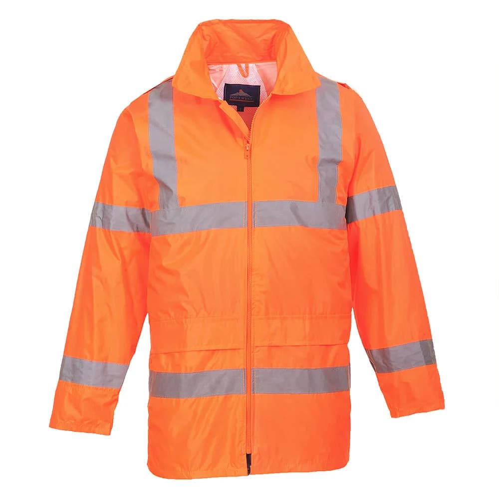 CHAQUETA IMPERMEABLE ALTA VISIBILIDAD