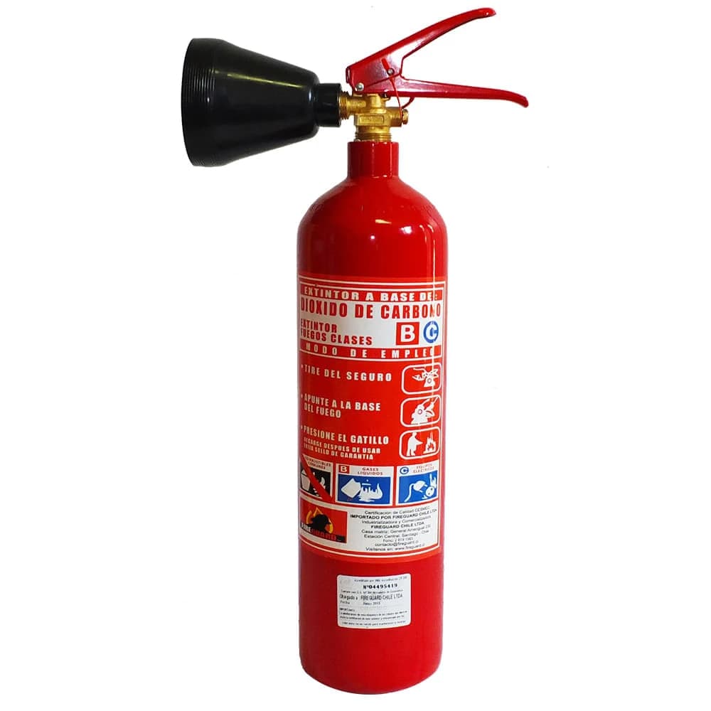 EXTINTOR CO2 – 2 kg
