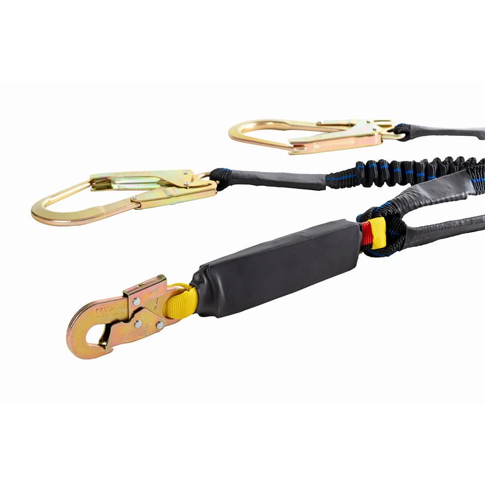 LINEA DE SEGURIDAD ELASTICADA CON ABSORBEDOR