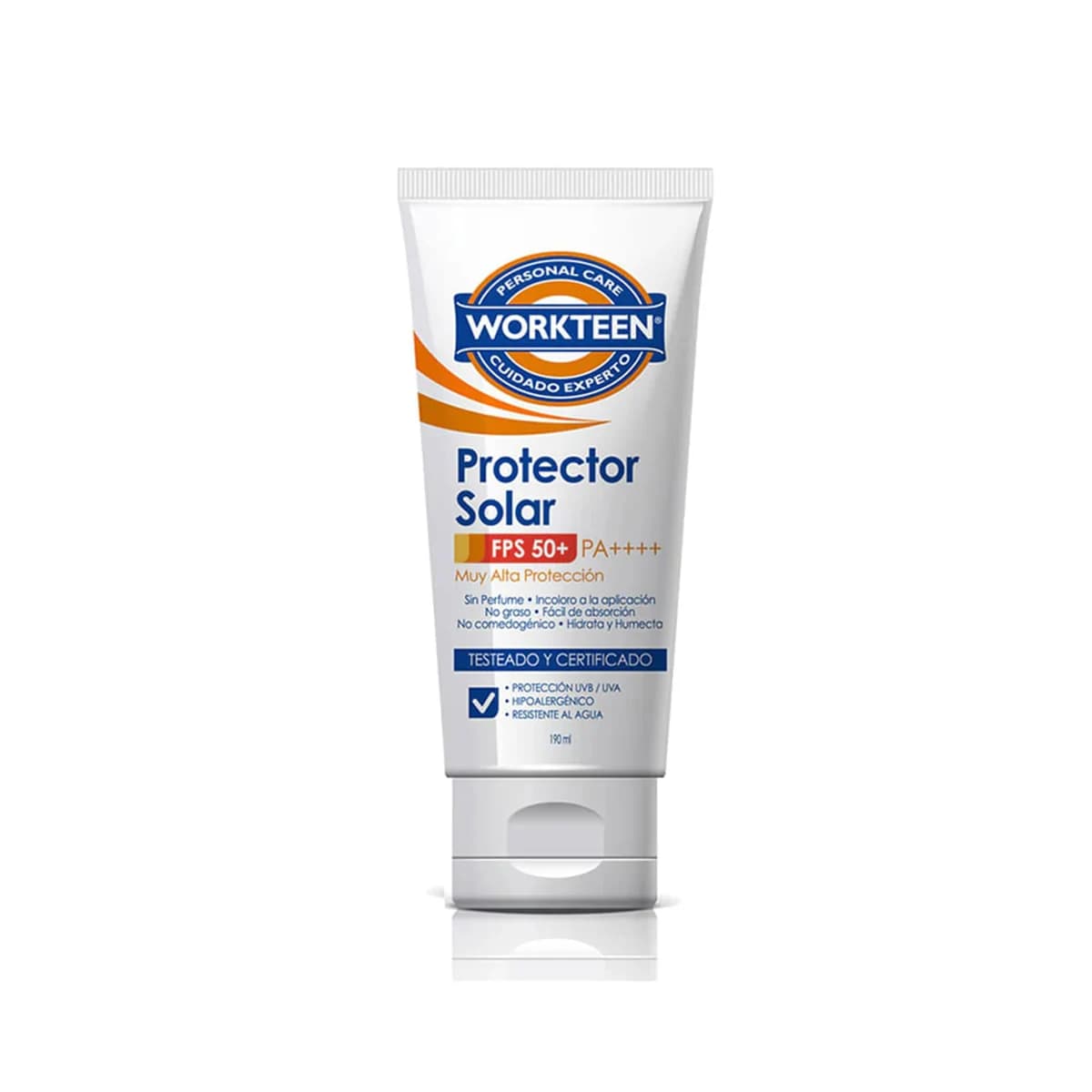 PROTECTOR SOLAR 50+ 190 ML WORKTEEN