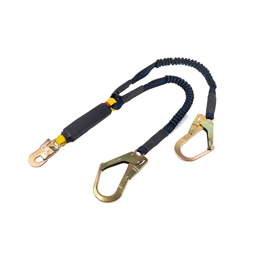 LINEA DE SEGURIDAD ELASTICADA CON ABSORBEDOR