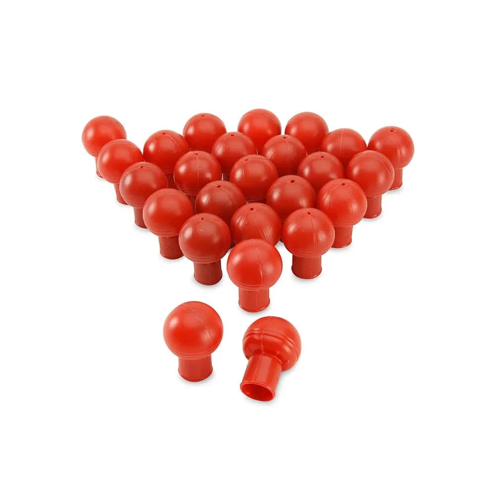 PROTECTOR PLASTICO PARA PUNTA DE FIERRO 150 UNIDADES