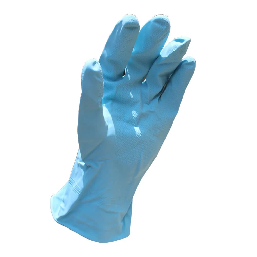 GUANTE LATEX DOMESTICO ELBE – Azul