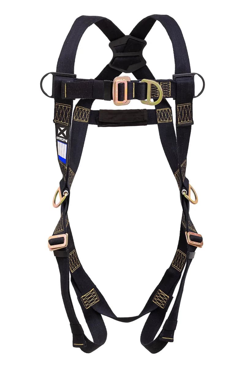 ARNES DE SEGURIDAD PARA SOLDADOR 4 ARGOLLAS LLAIMA IRON-X