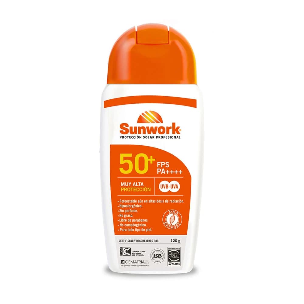 PROTECTOR SOLAR GEL 50+ SUNWORK