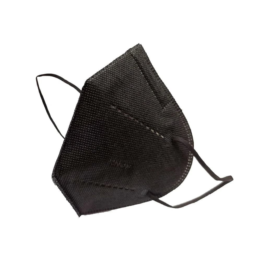 CAJA 10 MASCARILLAS DESECHABLES KN95 NEGRA