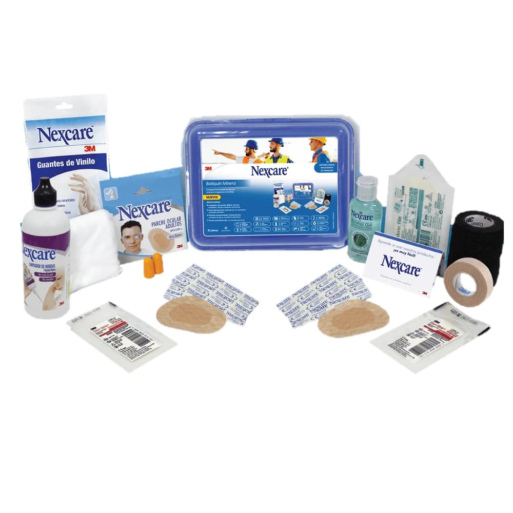 BOTIQUÍN NEXCARE MINERO 3M