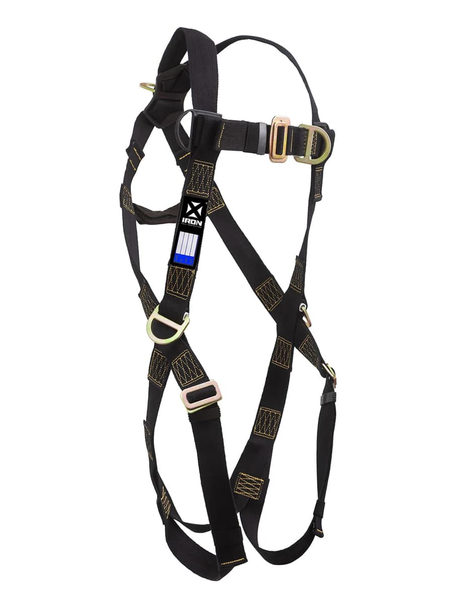 ARNES DE SEGURIDAD PARA SOLDADOR 4 ARGOLLAS LLAIMA IRON-X