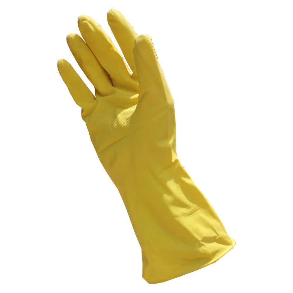 GUANTE LATEX DOMESTICO ELBE – Amarillo