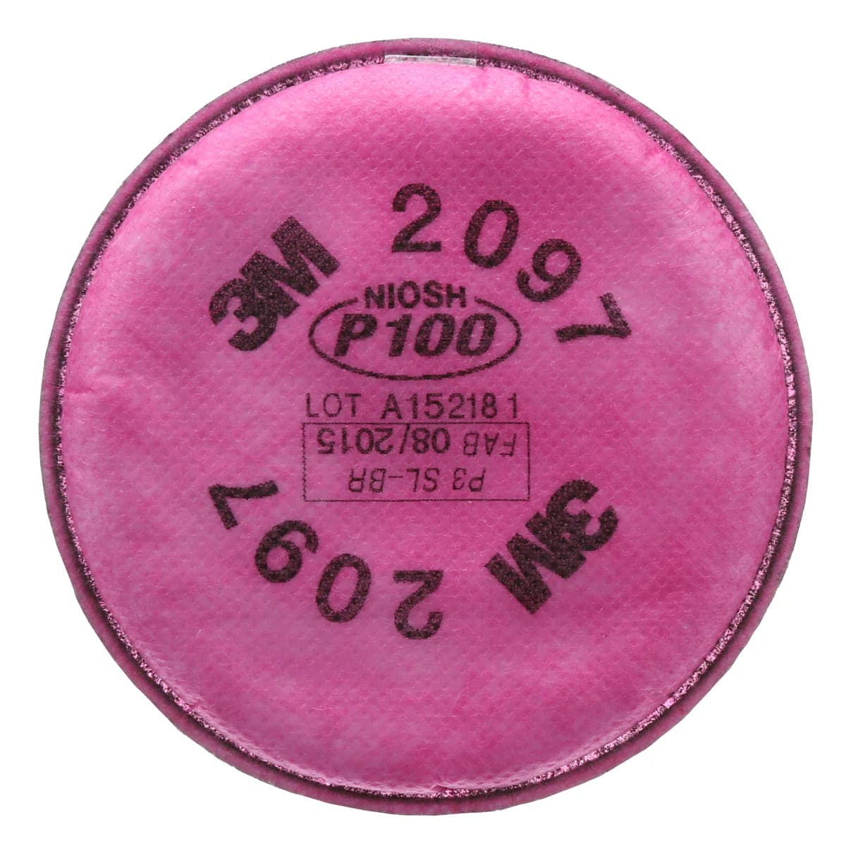 Filtro 3M 2097 P100 con Alivio de Olores de Ozono y Vapores Orgánicos