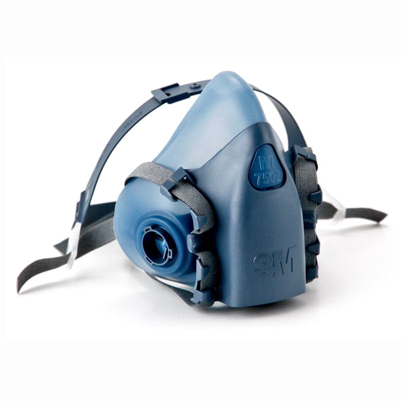 Respirador 3M 7502 Serie 7500 de Silicona, Talla M (1 unidad)