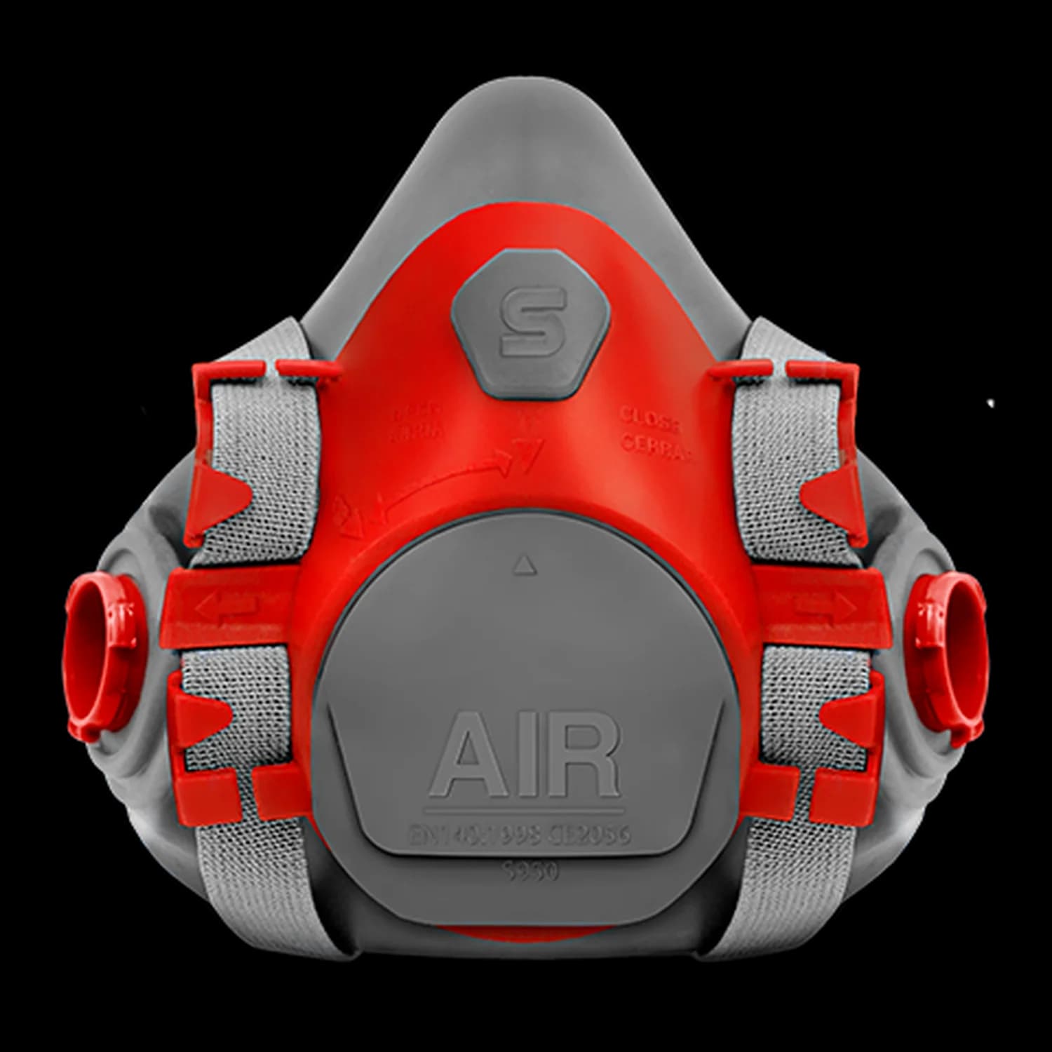 Respirador AIR S950 de Medio Rostro en Silicona (1 unidad)