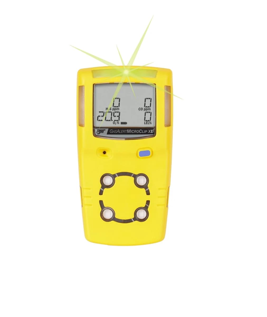 MICROCLIP XL LEL, O2, CO, H2S