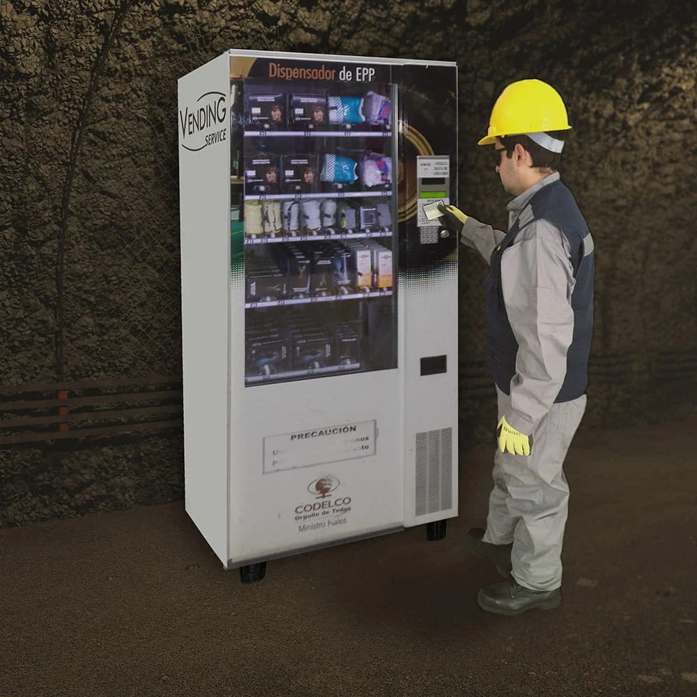MAQUINA VENDING DISPENSADORA DE EPP