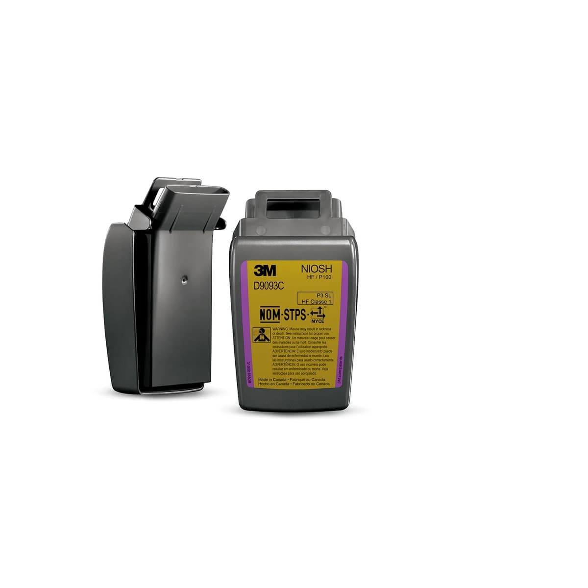 FILTRO 3M P100 PARTICULAS CARCASA DURA SECURE CLICK