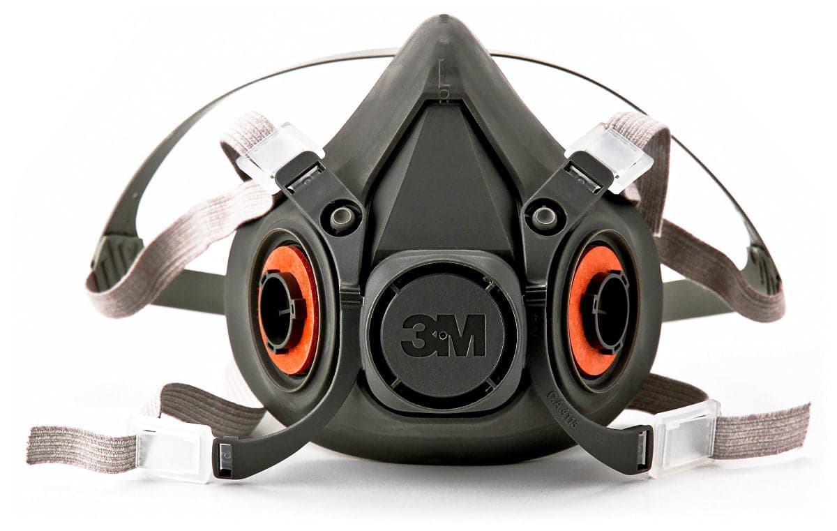 Respirador Medio Rostro 3M 6300 - Talla L